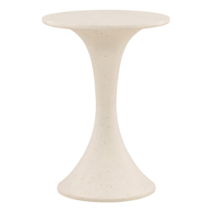 Florintina Outdoor Bar Table Ivory — Front Three-Quarter