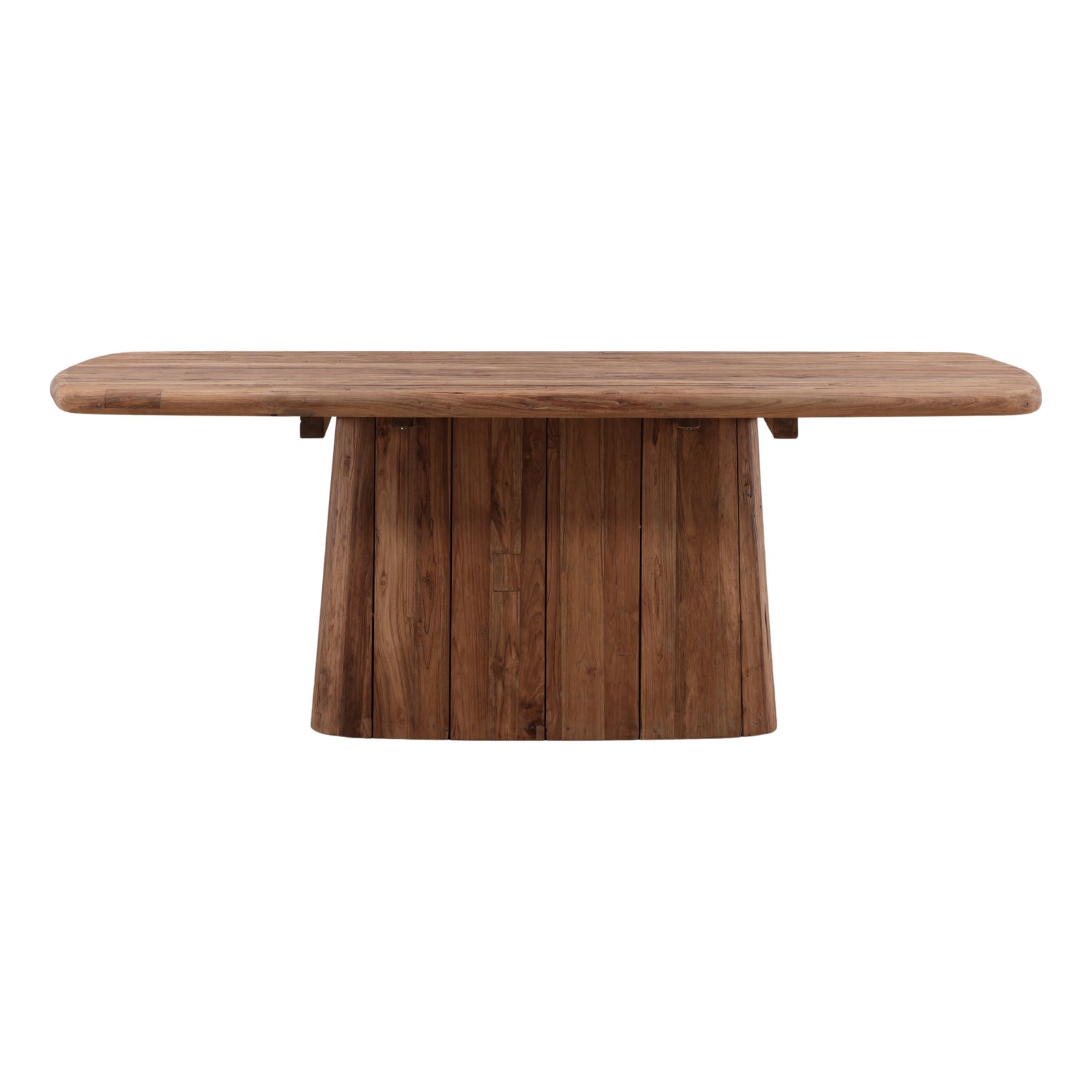 Belvor Outdoor Dining Table Natural — Front