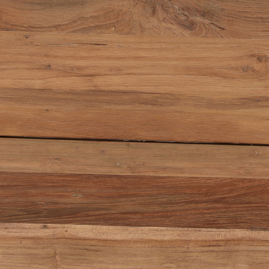 Davin Outdoor Bench Natural — Detail 1