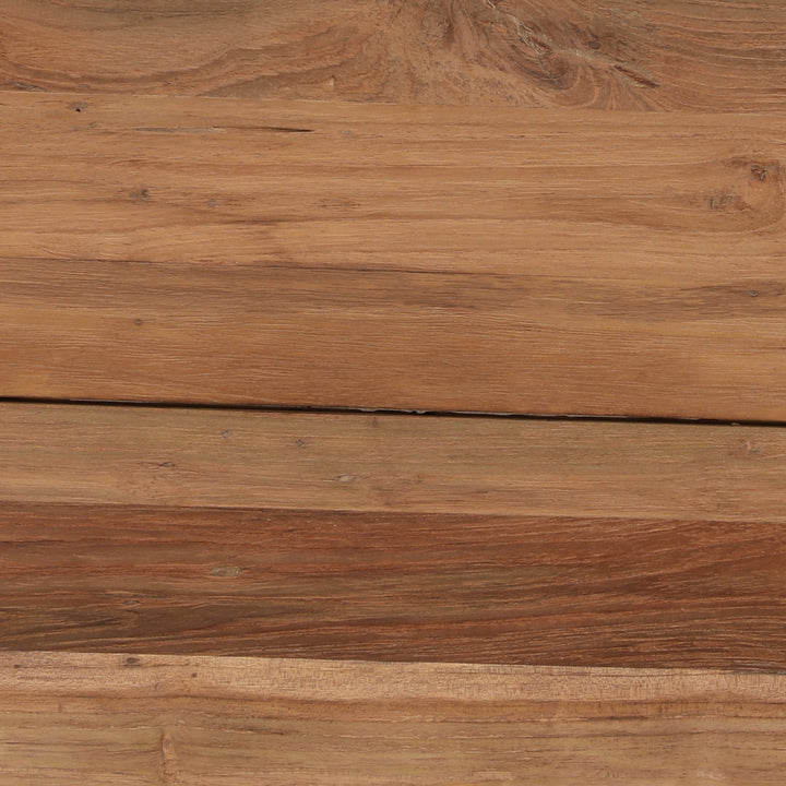 Davin Outdoor Bench Natural — Detail 1