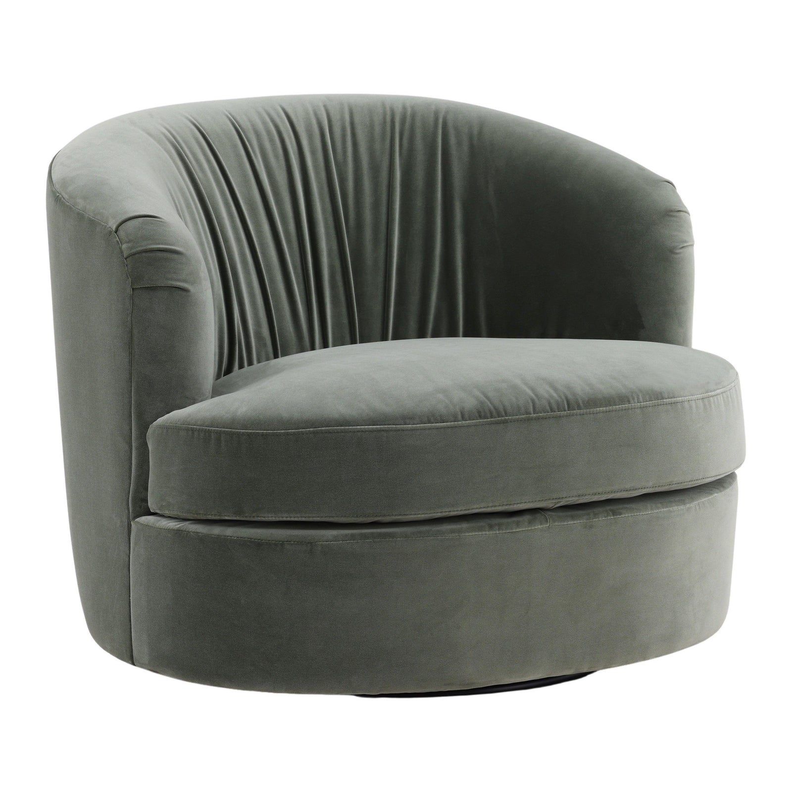 American Home Furniture Azuria Swivel Chair Sage ACCENT + LOUNGE CHAIRS