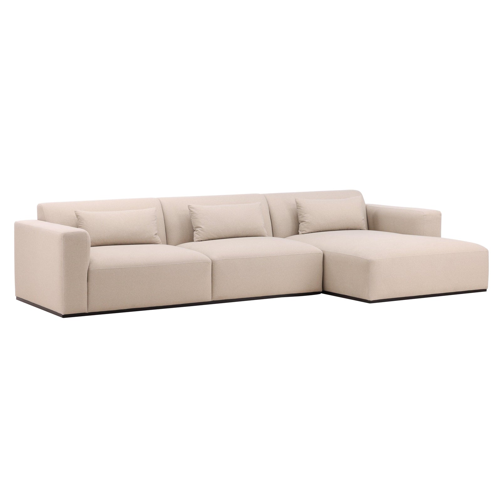 American Home Furniture Brooklyne Right Chaise Sectional SOFAS + SECTIONALS