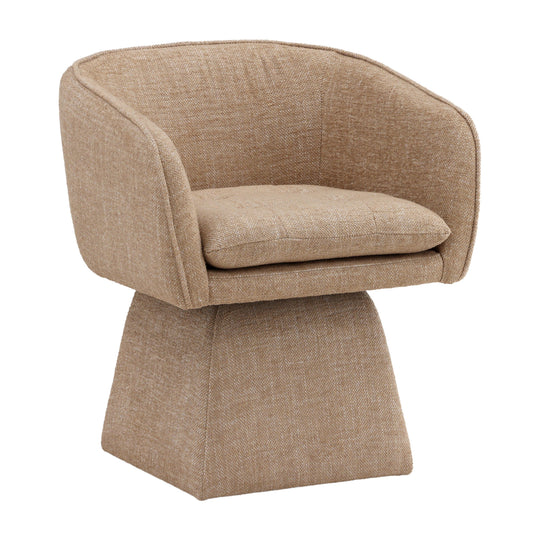 American Home Furniture Joni Swivel Chair Camel - Set of 2 DINING CHAIRS