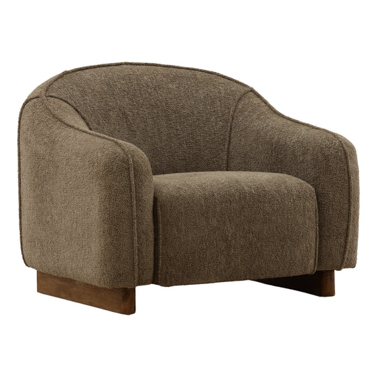 Quinn Occasional Chair Green — Front Three-Quarter