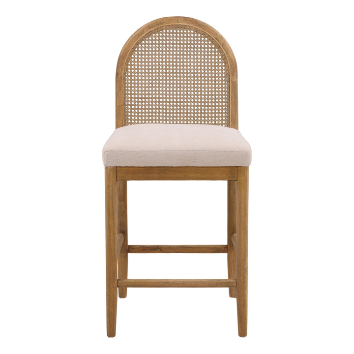 Thoreaux Counter Stool Oatmeal — Front