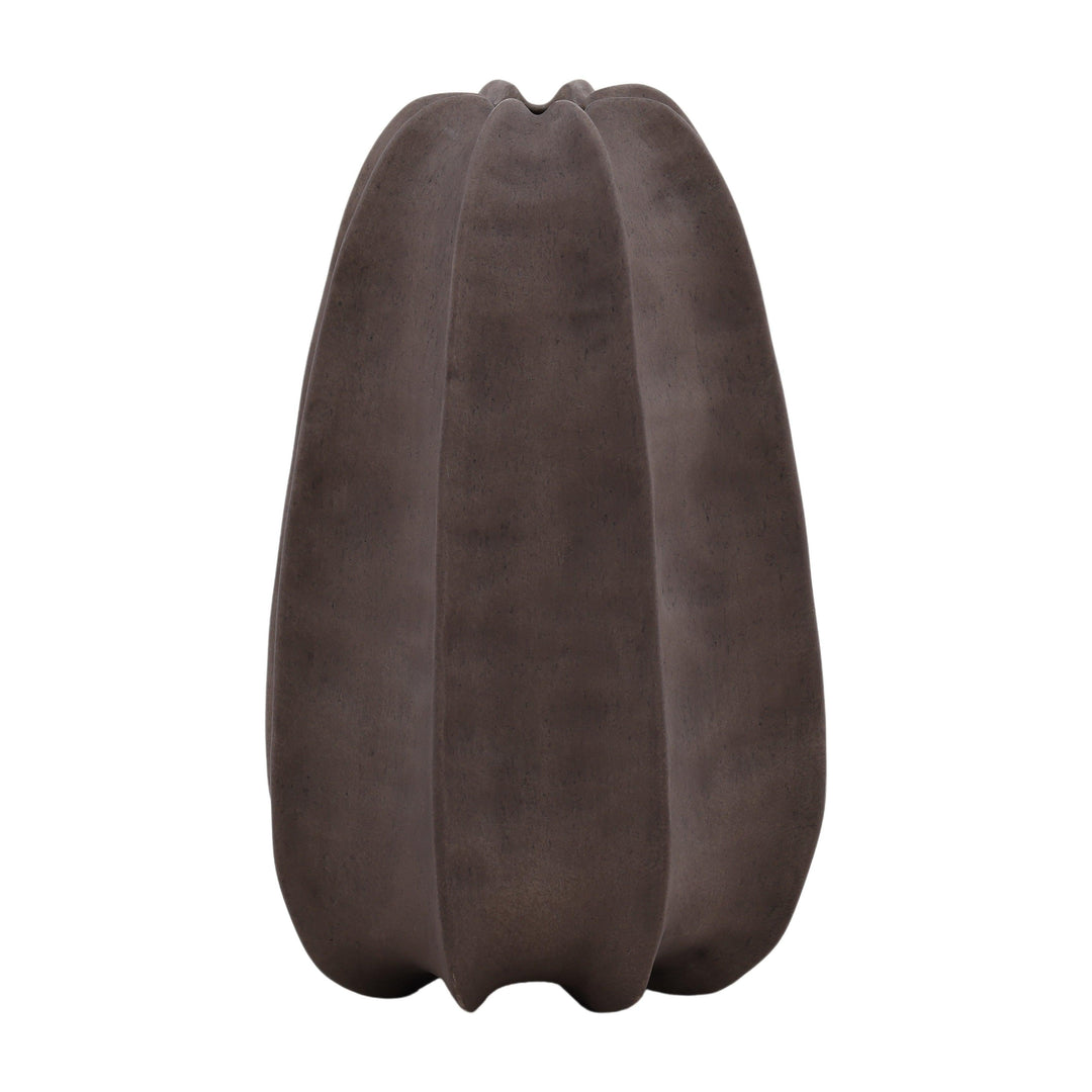 Gwyna Vase Brown - AmericanHomeFurniture