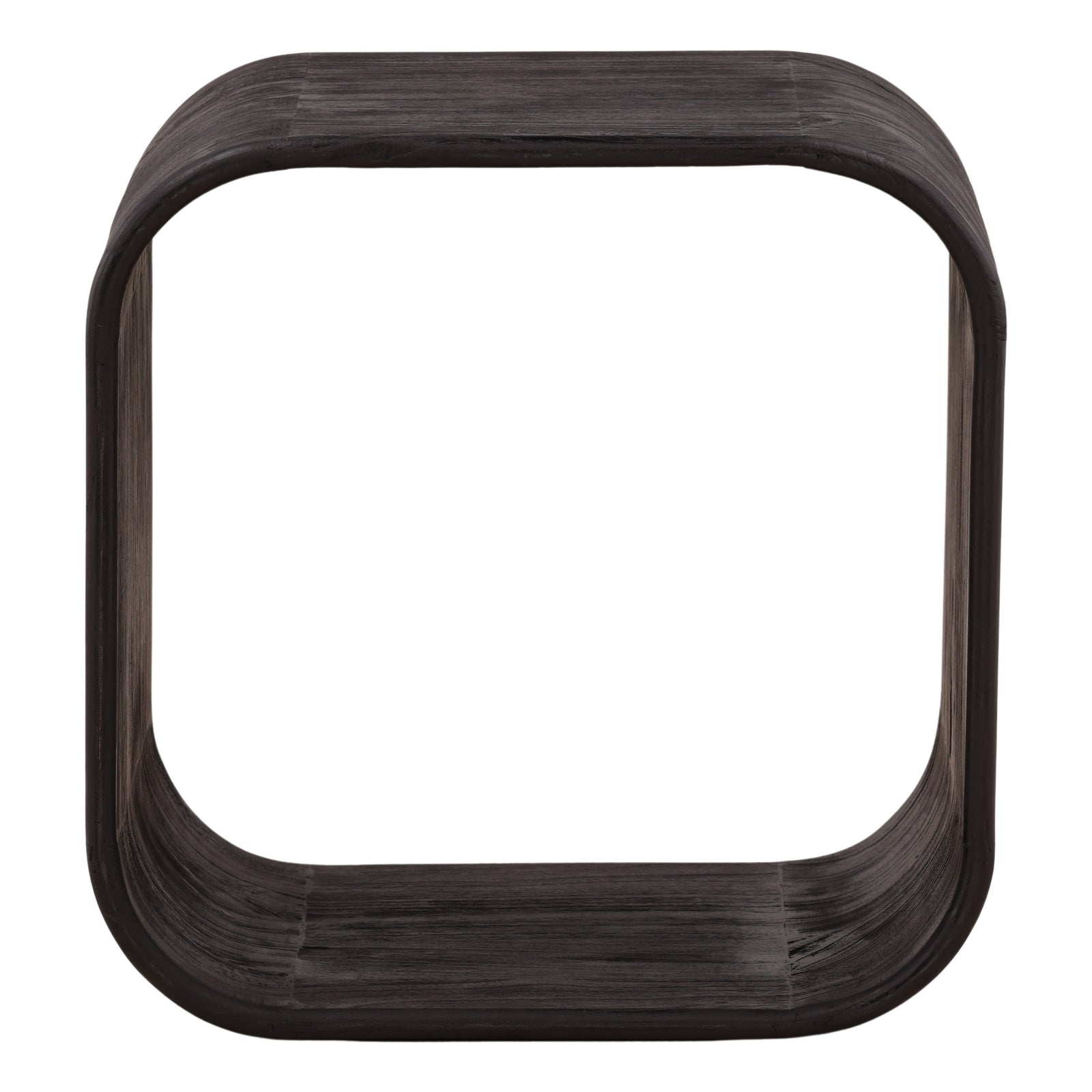 Jaymes Side Table Dark Brown — Front