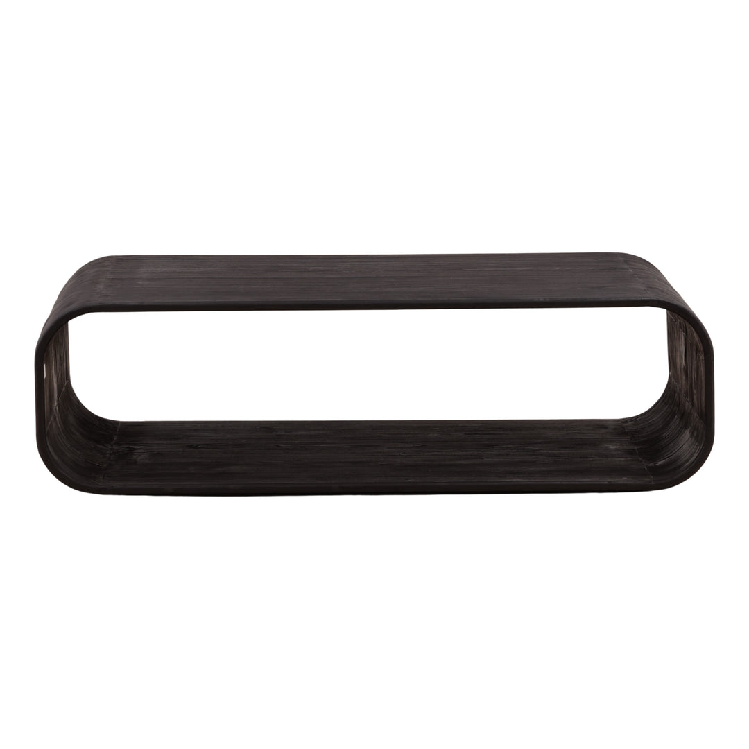 Jaymes Coffee Table Dark Brown — Front