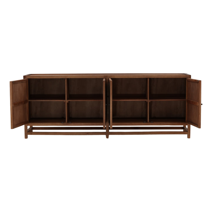 Lulou Sideboard Brown 82" — Open Door