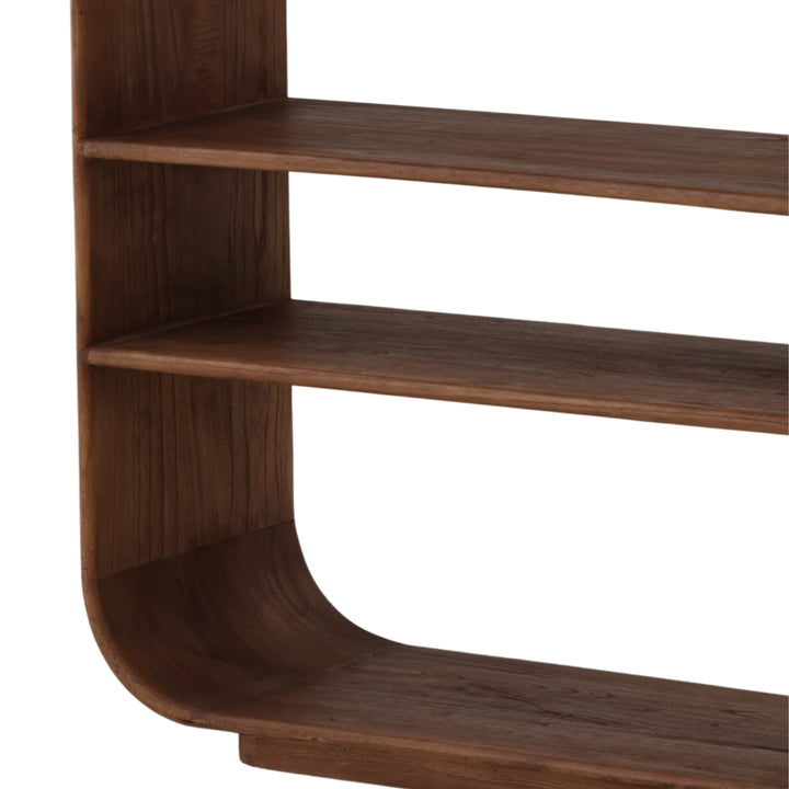 Waylea Bookcase Brown — Detail 2