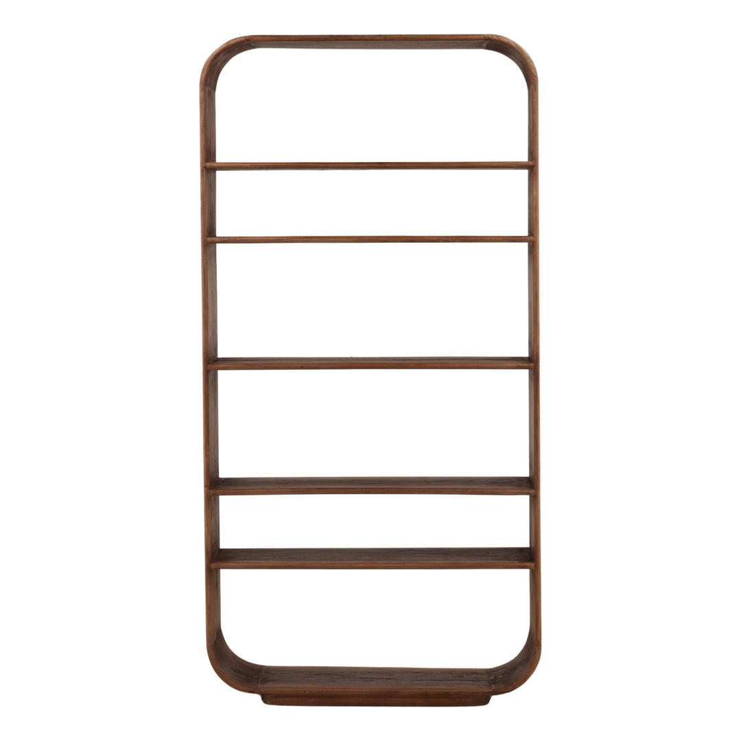 Waylea Bookcase Brown — Front