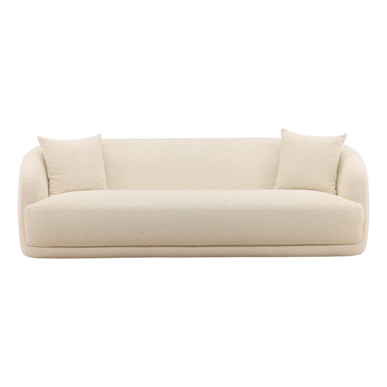Yulessa Sofa Cream — Front