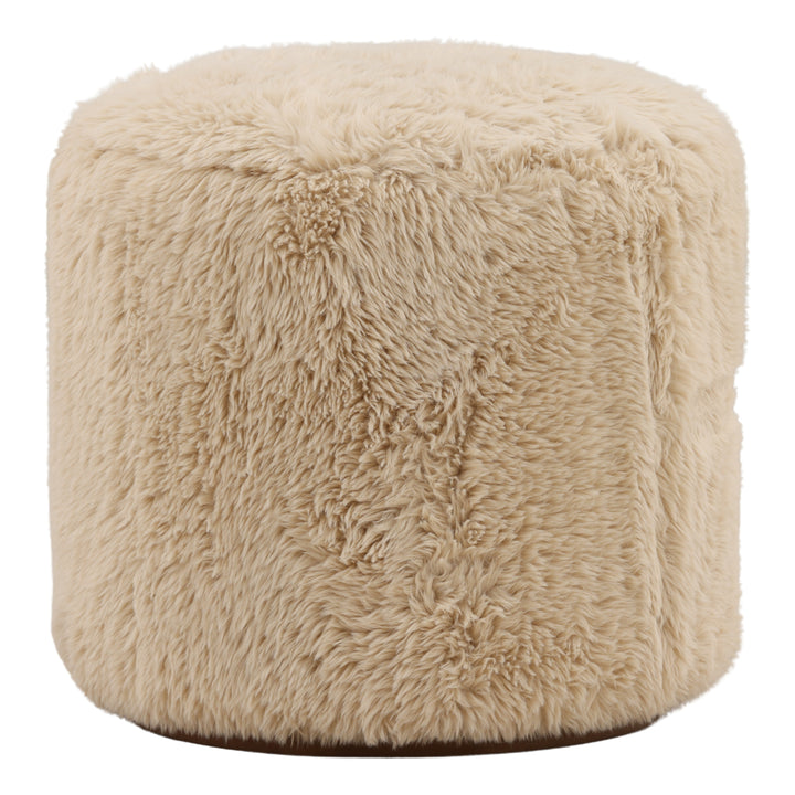 Aniston Stool Sand — Front Three-Quarter