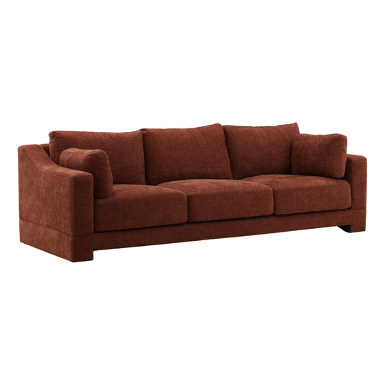 Chanler Sofa Rust — Front Three-Quarter
