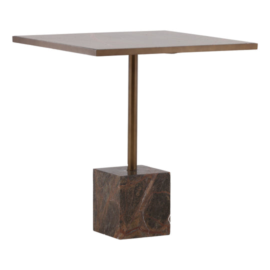 Kaysen Bistro Table Brown — Front Three-Quarter