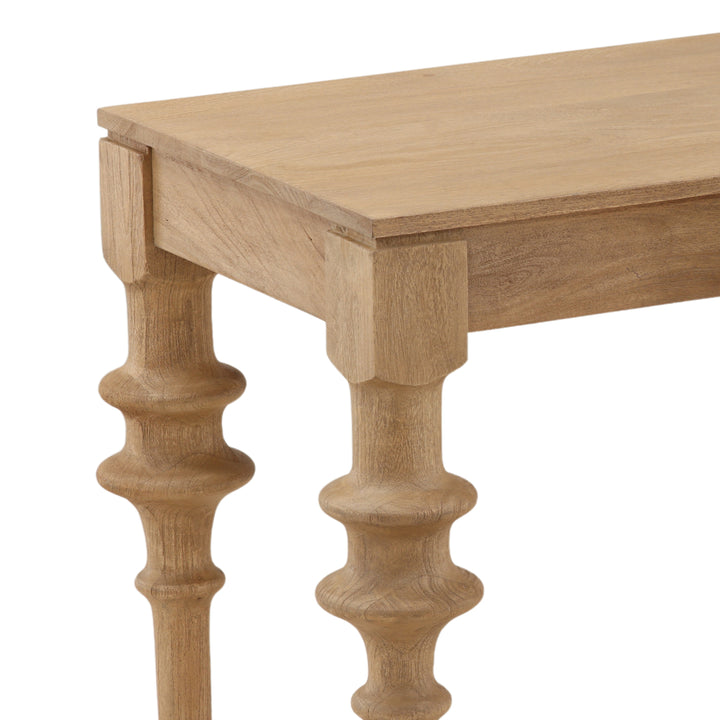 Savine Desk Natural — Detail 1