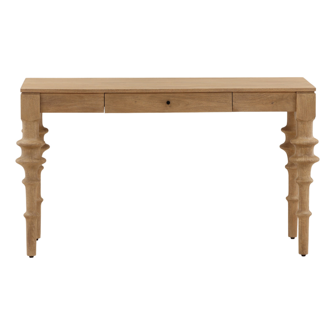 Savine Desk Natural — Front