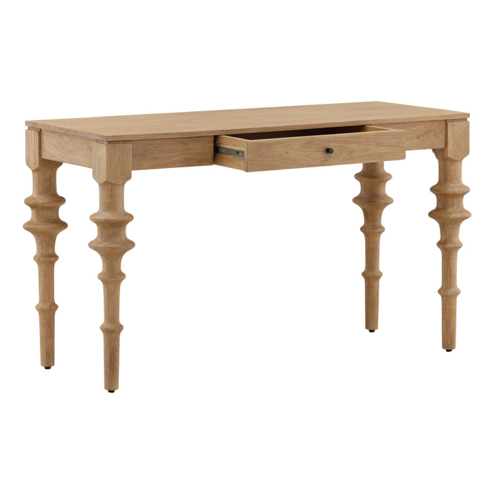 Savine Desk Natural — Open Door