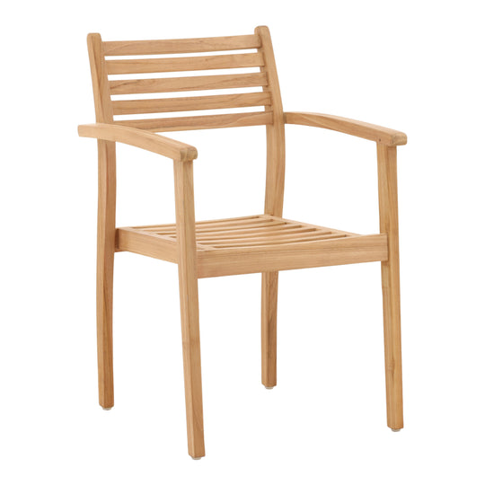 Verdante Outdoor Dining Chair — Front Three-Quarter