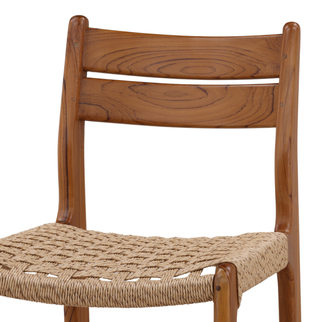 Connally Outdoor Bar Stool Natural — Detail 1