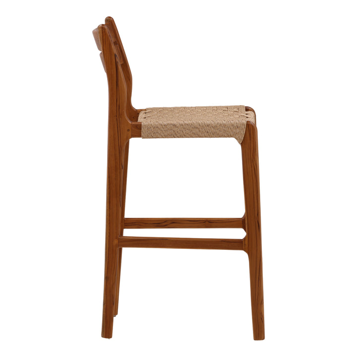 Connally Outdoor Bar Stool Natural — Profile