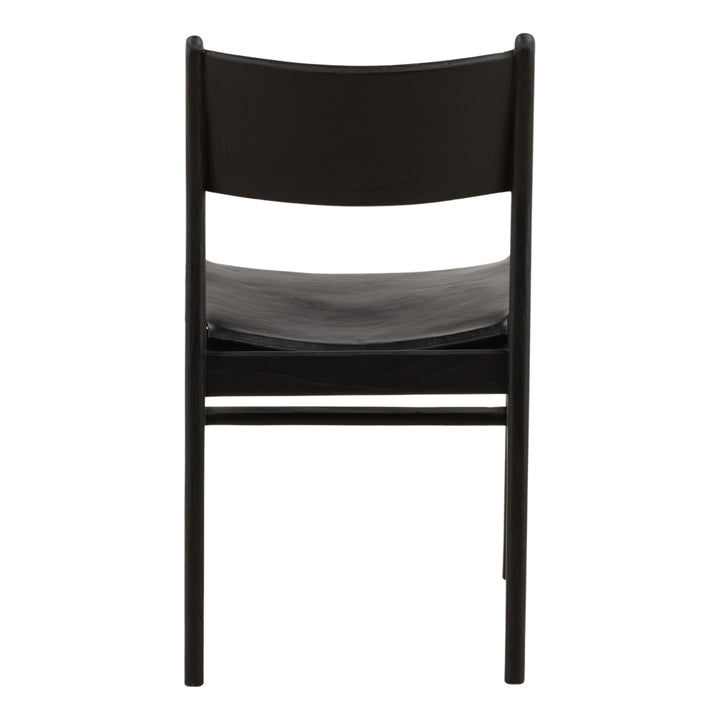 Leandro Dining Chair Set of 2 Black — Back
