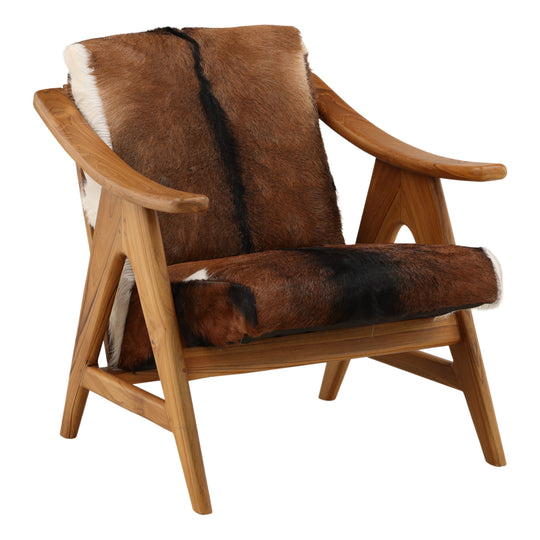 Norkross Occasional Chair Brown — Front Three-Quarter