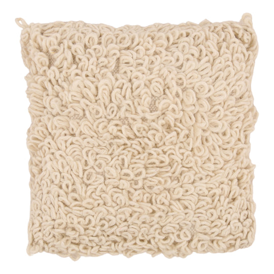 Menthe Pillow Ivory — Front Three-Quarter