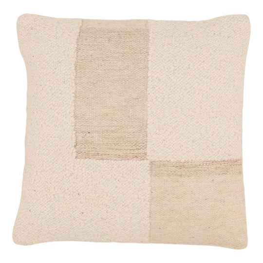 Aloneh Pillow Ivory — Front Three-Quarter
