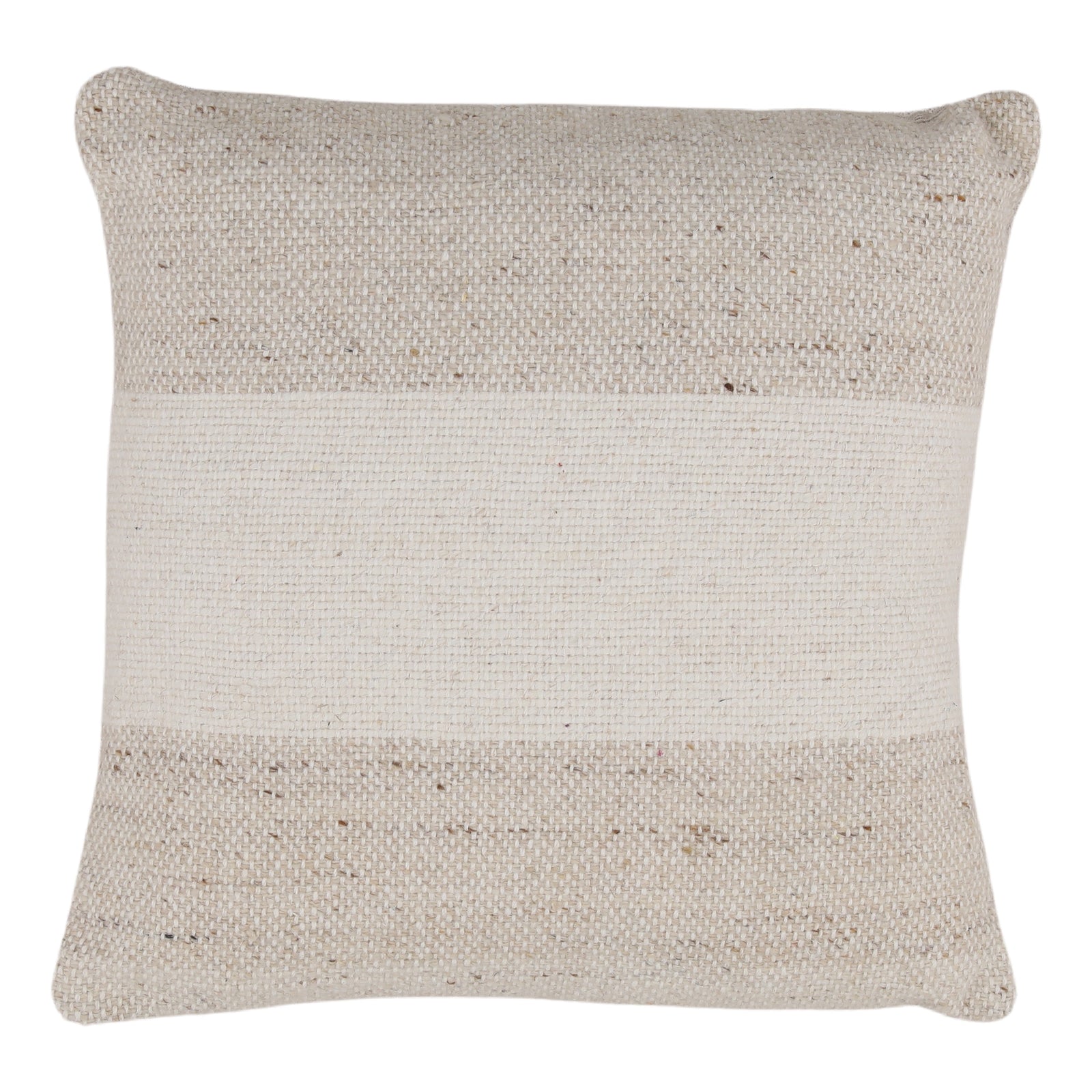 Tolmann Pillow Beige — Front Three-Quarter
