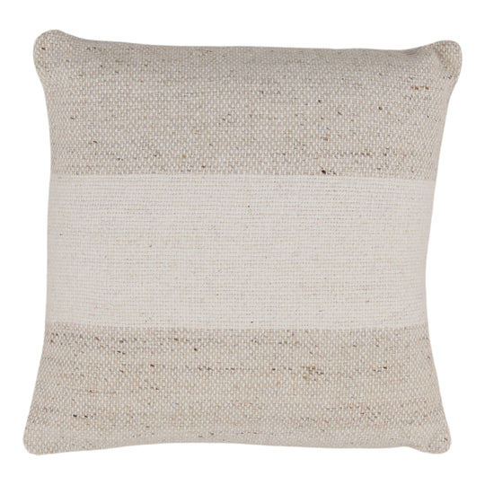 Tolmann Pillow Beige — Front Three-Quarter