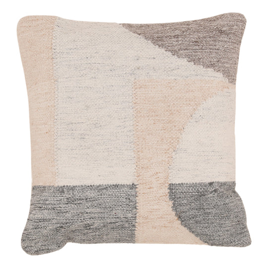Pavlose Outdoor Pillow Grey — Front Three-Quarter