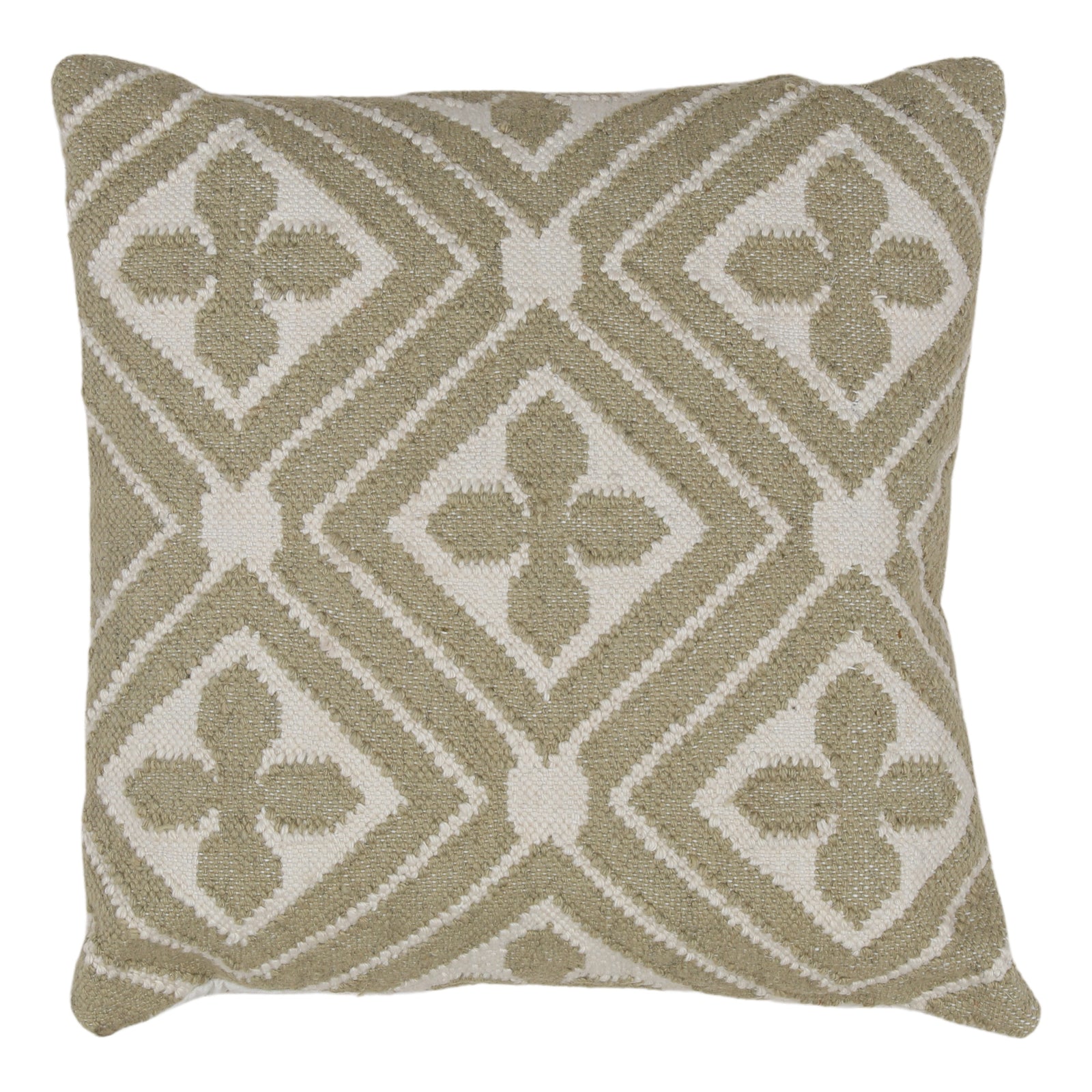 Kavann Outdoor Pillow Sage — Front Three-Quarter