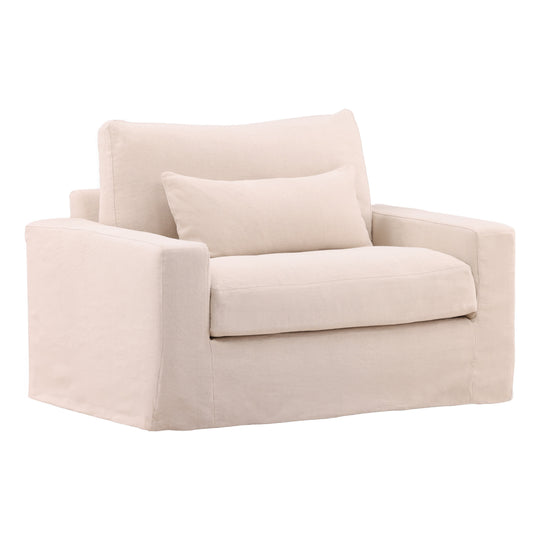 Silvie Sofa Chair Frame — Front Three-Quarter