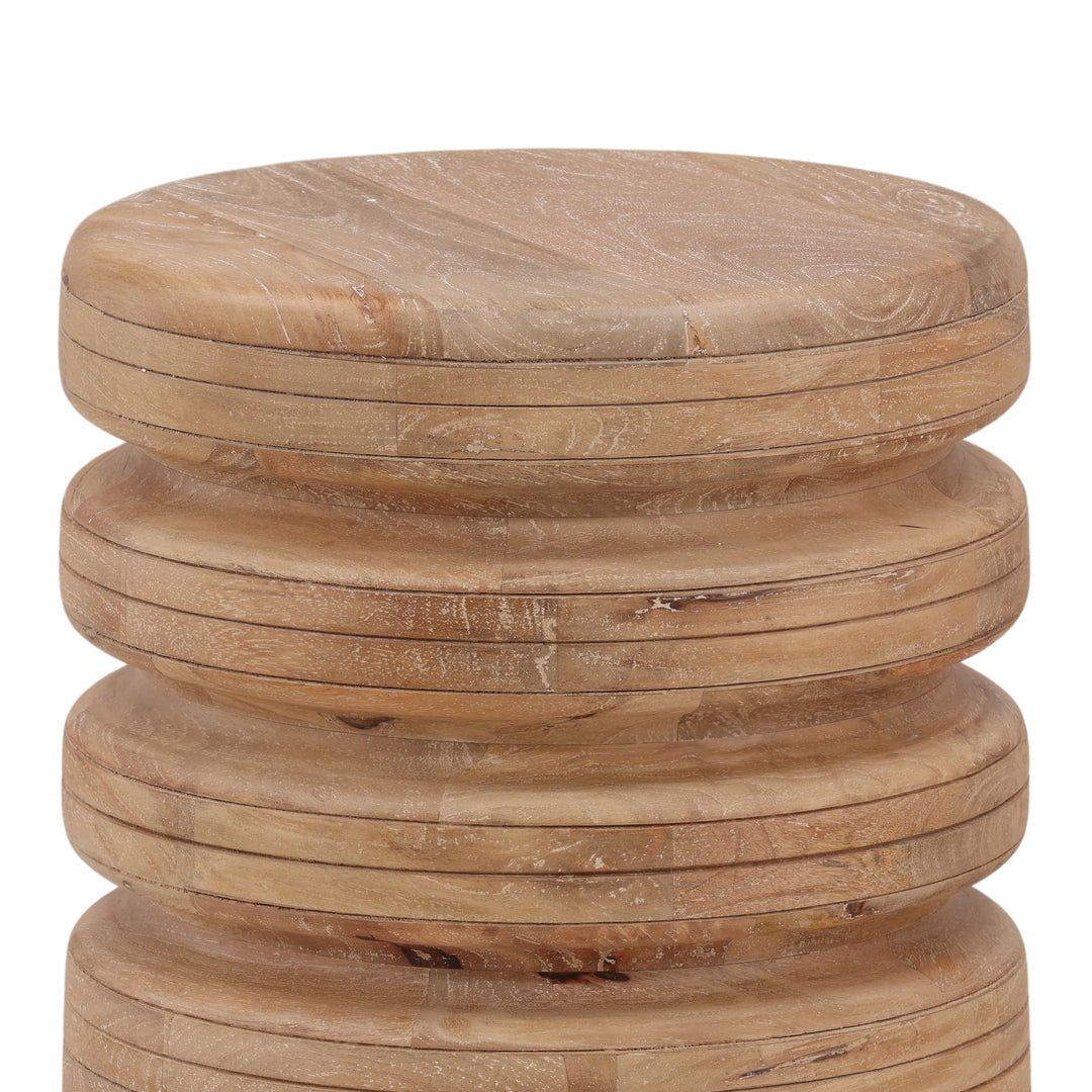 Oriellia Side Table Light Natural — Detail 2
