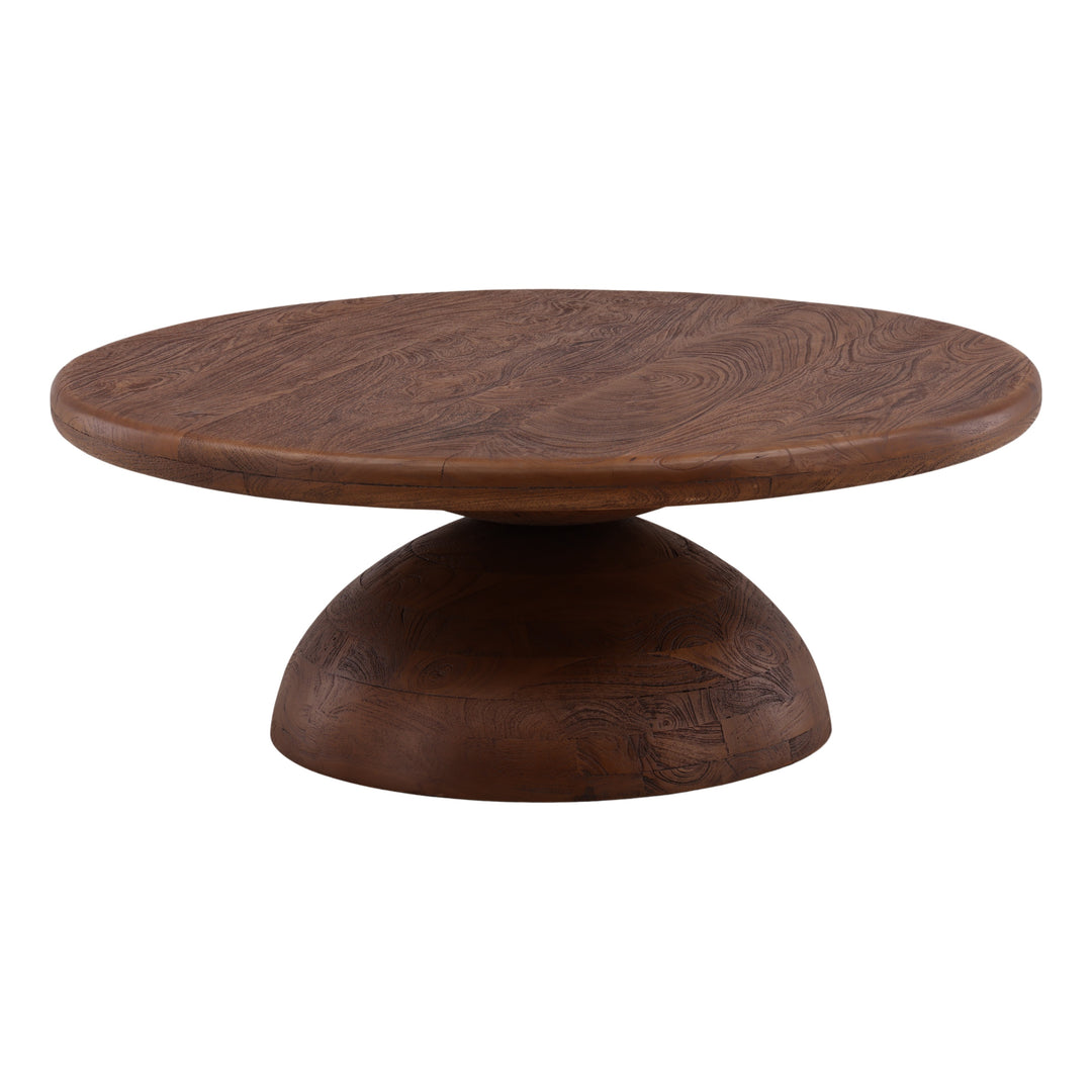 Amberley Coffee Table Brown — Front Three-Quarter