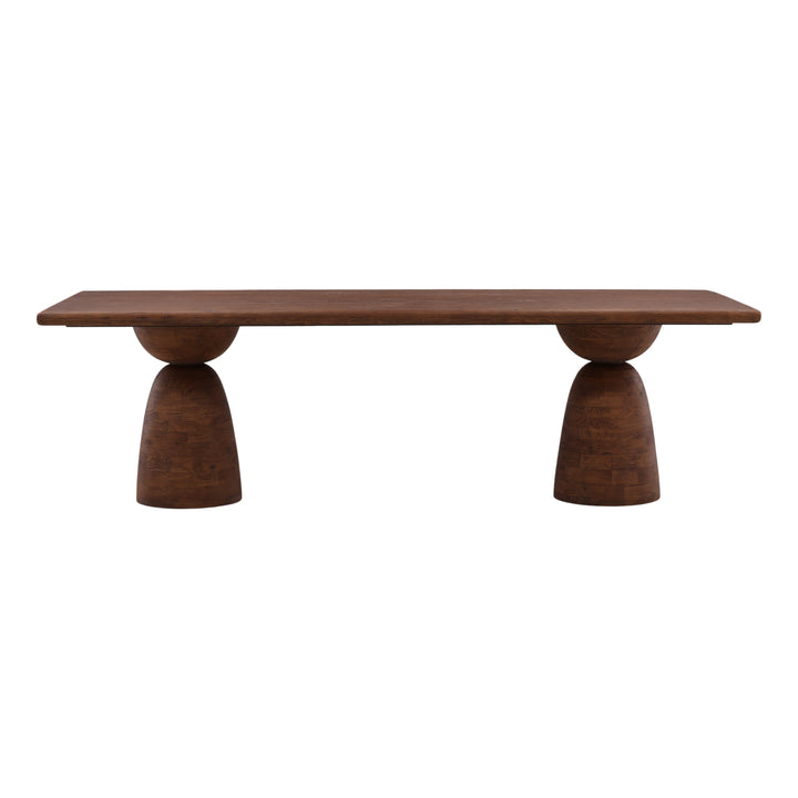 Amberley Dining Table Brown — Front