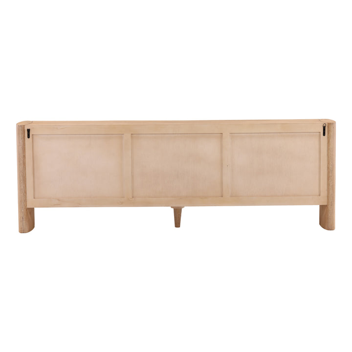 Lorcen Sideboard Light Natural — Back
