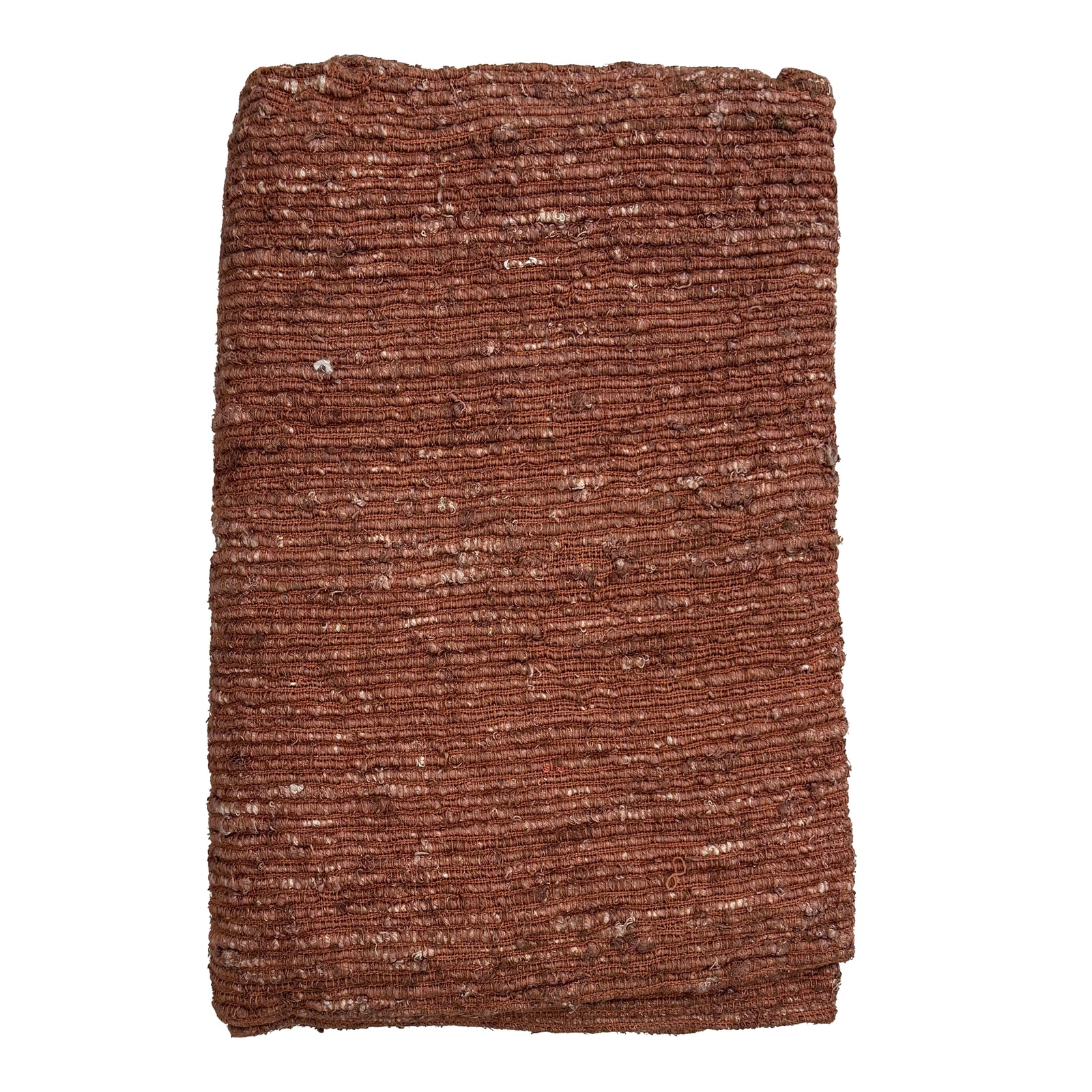 Amantine Throw Rust — Front Three-Quarter