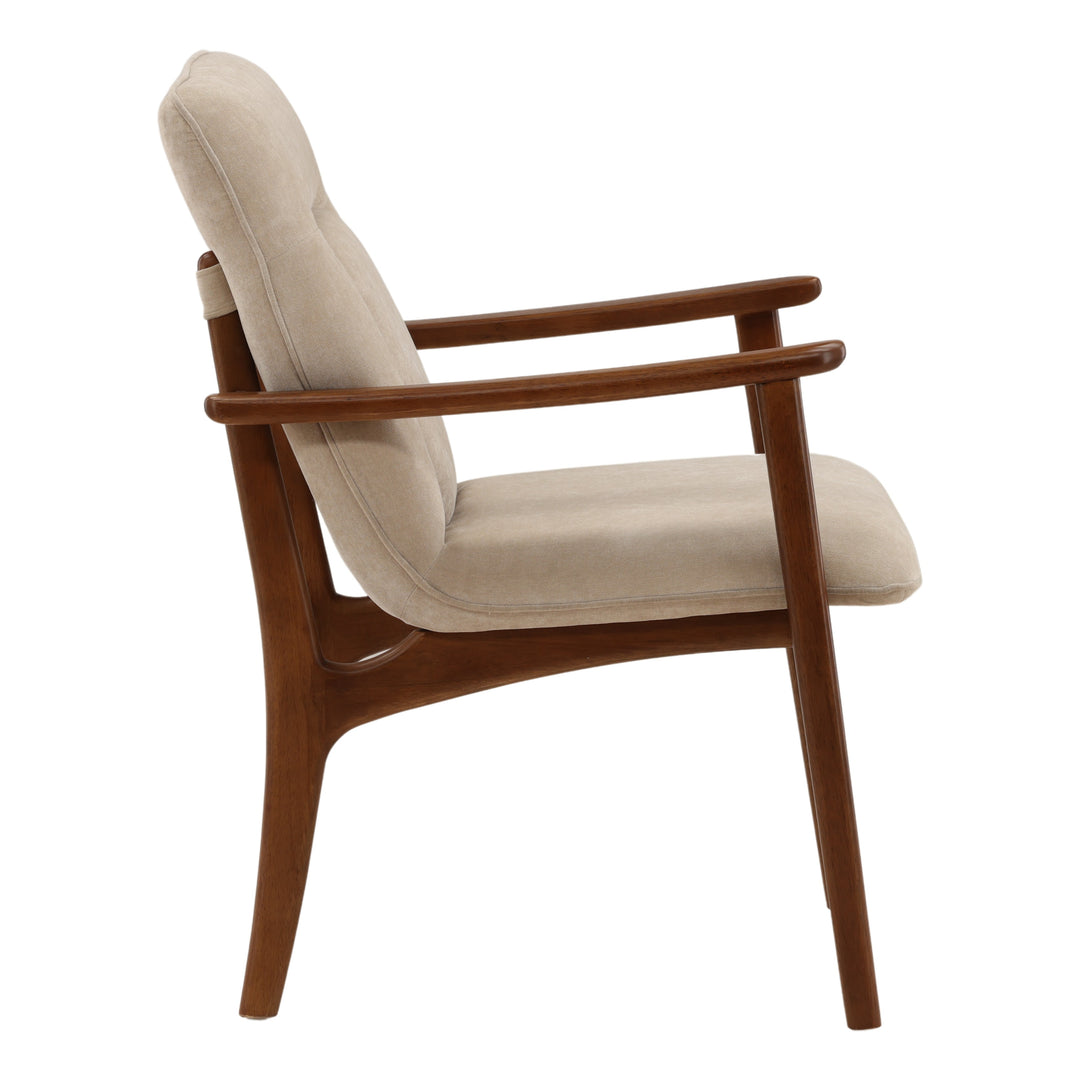 Tallesa Dining Chair Sand — Profile