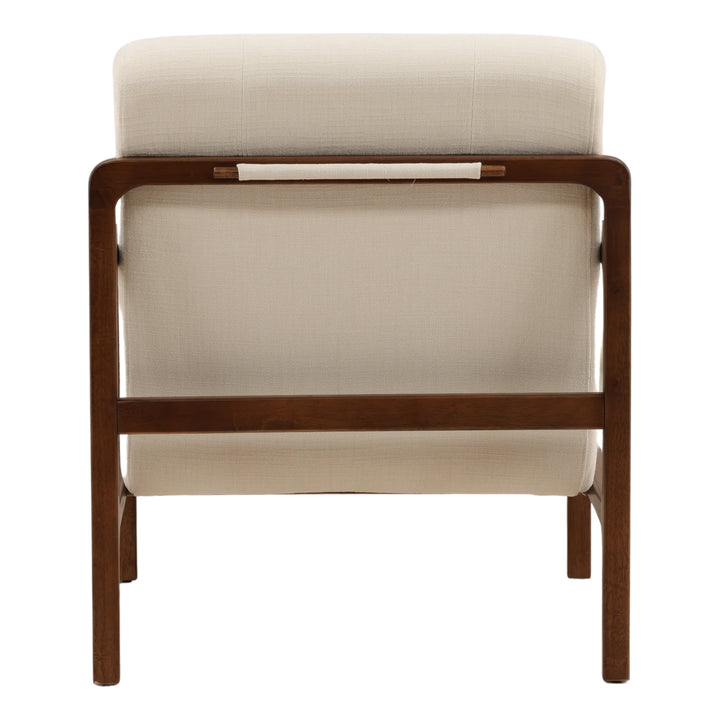 Jordie Occasional Chair Cream — Back