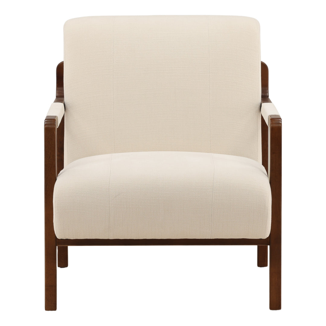 Jordie Occasional Chair Cream — Front