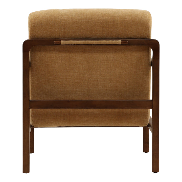 Jordie Occasional Chair Ochre — Back