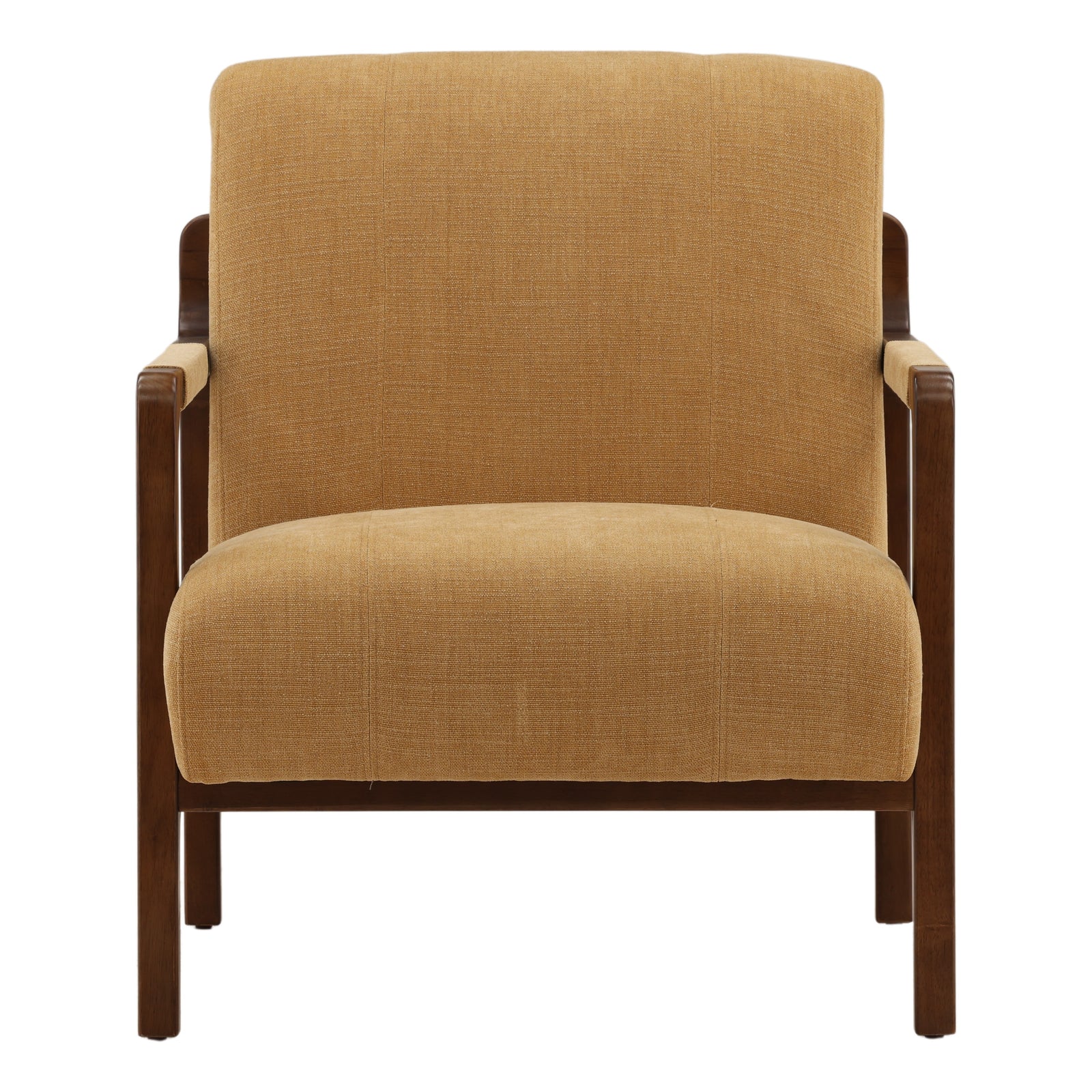 Jordie Occasional Chair Ochre — Front
