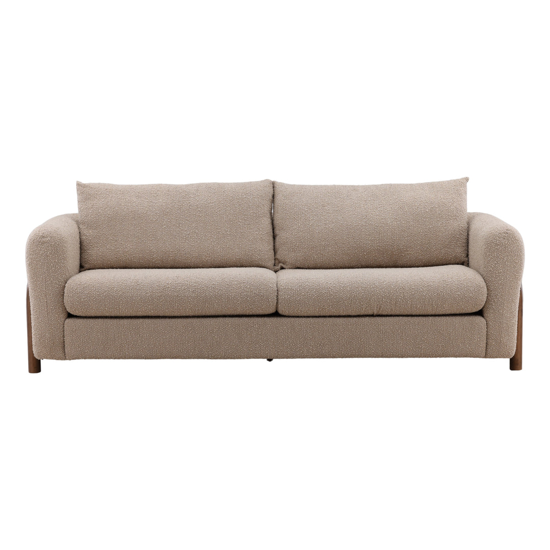 Esaias Sofa Sand — Front