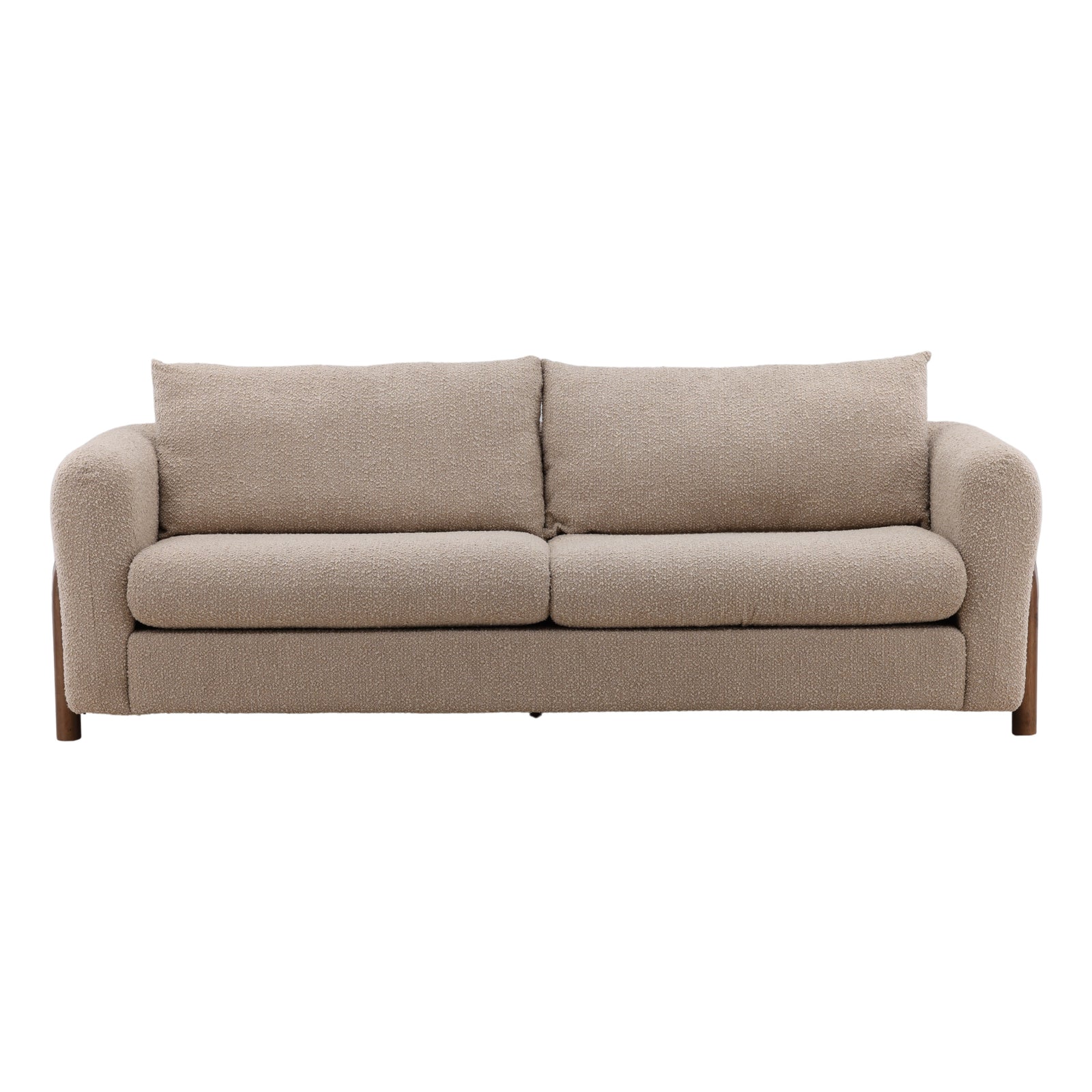 Esaias Sofa Sand — Front