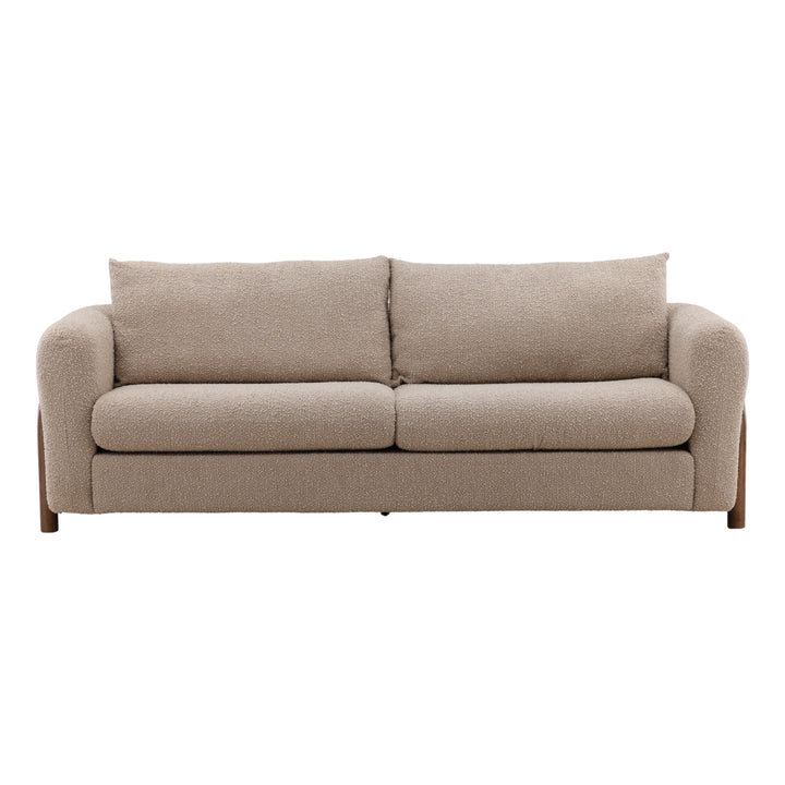 Esaias Sofa Sand — Front