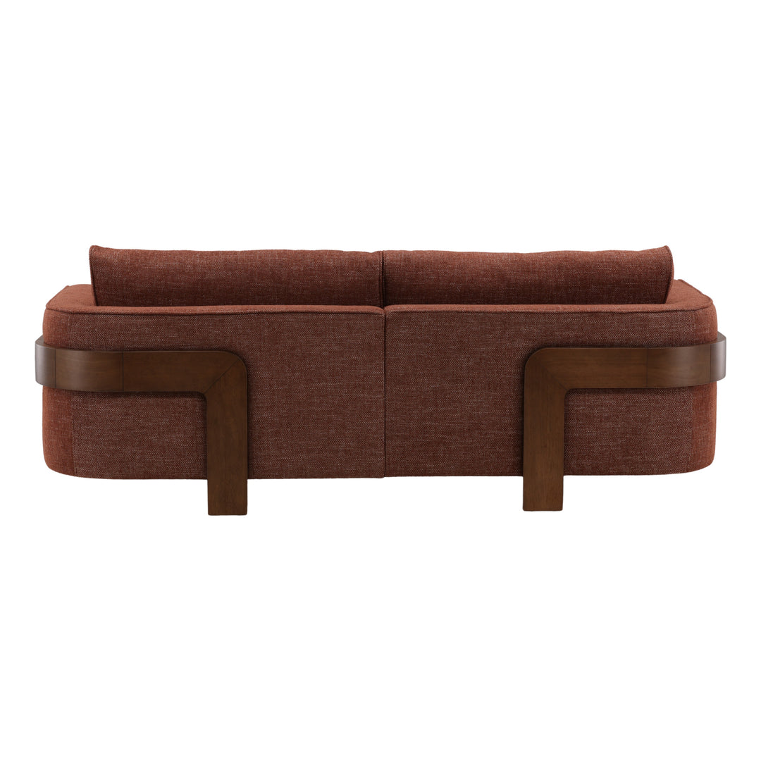Ariana Sofa Rust — Back