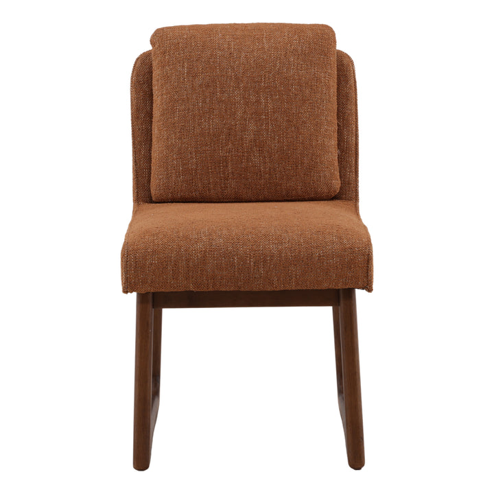 Madelaine Dining Chair Set of 2 Ginger — Front