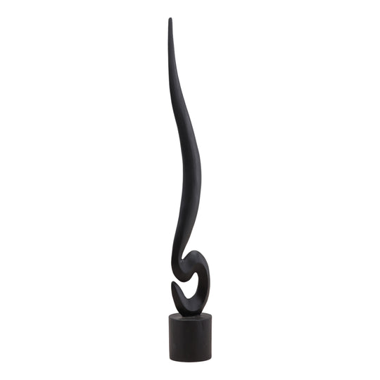 Melioria Sculpture Black — Front Three-Quarter